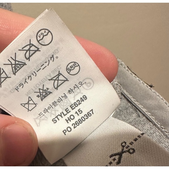 J. Crew‎ Women’s NWT Fringe Sleeveless Top Size XS - Grey - Picture 6 of 10